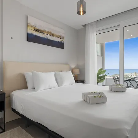 شقة Vivi Homes - Sultana Gym, Pool, Terrace & Sea View فوينخيرولا